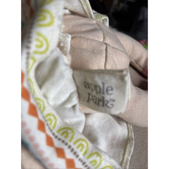 Apple Park Kids 12” Baby Girl Soft Cloth Plush Toy Doll 2017 RARE - Picture 6 of 8